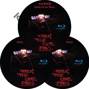 [Blu-ray] ENHYPEN WORLD TOUR 'WALK THE LINE' : FINAL IN SEOUL Day1-3 (25.10.24-25.10.26 #3枚セット)日本語字幕の画像