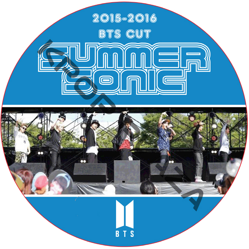 BTS SUMMER SONIC 2015-2016 出演回 CUT (日本語字幕) / 防弾少年団 バンタン サマーソニック [K-POP DVD]の画像