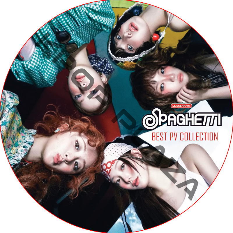 LE SSERAFIM BEST PV COLLECTION (SPAGHETTI)  [K-POP DVD]の画像