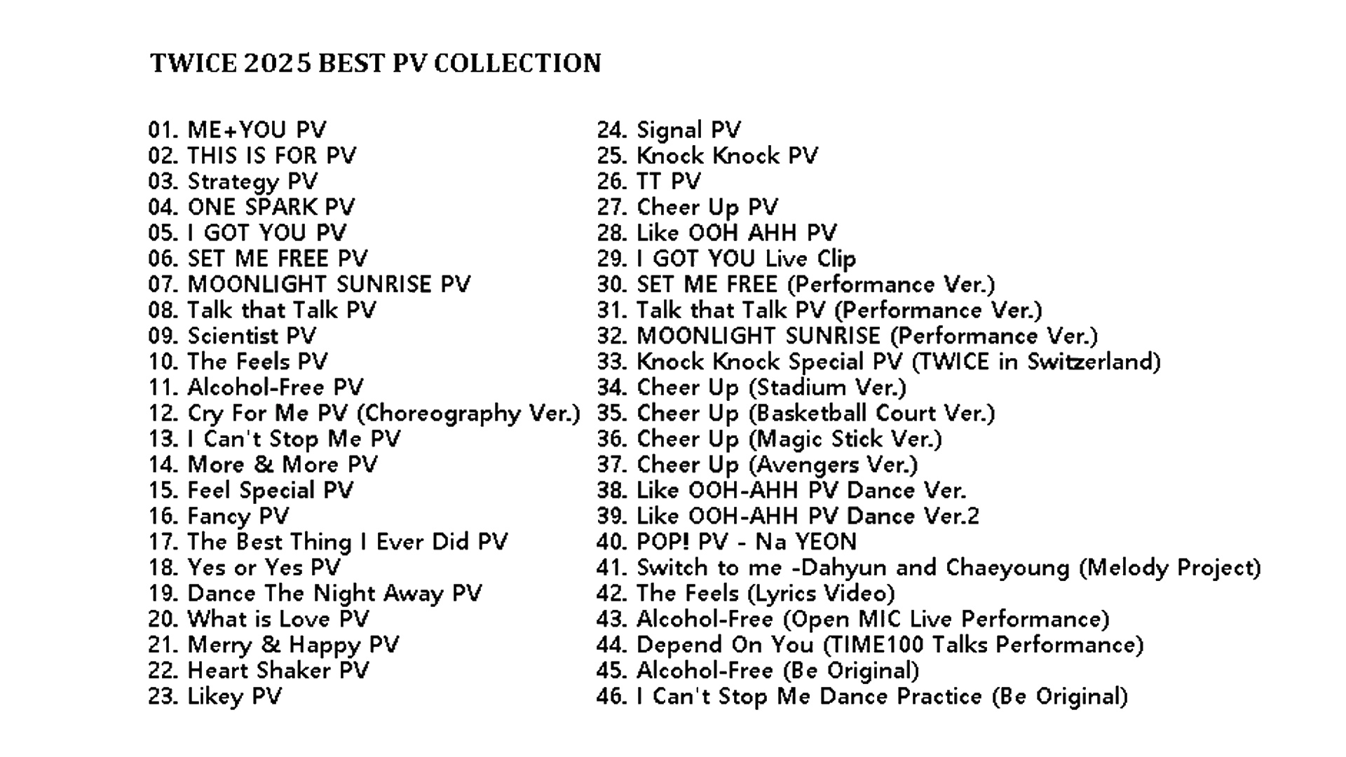 TWICE 2025 BEST PV COLLECTION (TEN The Story Goes On) / トゥワイス [K-POP DVD]の画像