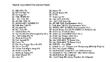 TWICE 2025 BEST PV COLLECTION (TEN The Story Goes On) / トゥワイス [K-POP DVD]の画像