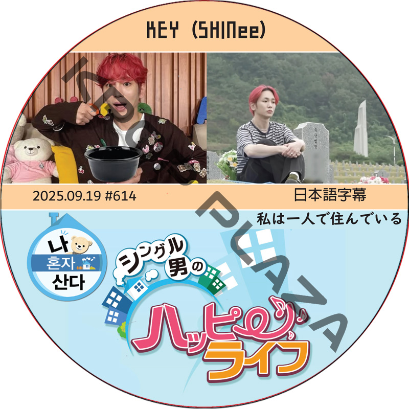 SHINee KEY 私は一人で住んでいる (2025.09.19 #614) 日本語字幕 / [出演者 : KEY (SHINee)] キー [K-POP DVD]の画像