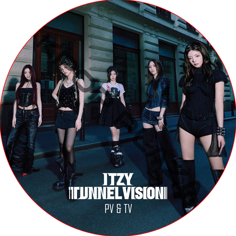 ITZY PV & TV COLLECTION (Tunnel Vision) / イッジ itzy dvd [K-POP DVD]の画像