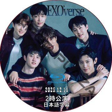 [Blu-ray] 2025 EXO FAN MEETING [EXO'verse] 2時公演 (2025.12.14) 日本語字幕  / エクソ [K-POP DVD]の画像