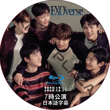 [Blu-ray] 2025 EXO FAN MEETING [EXO'verse] 7時公演 (2025.12.14) 日本語字幕  / エクソ [K-POP DVD]の画像