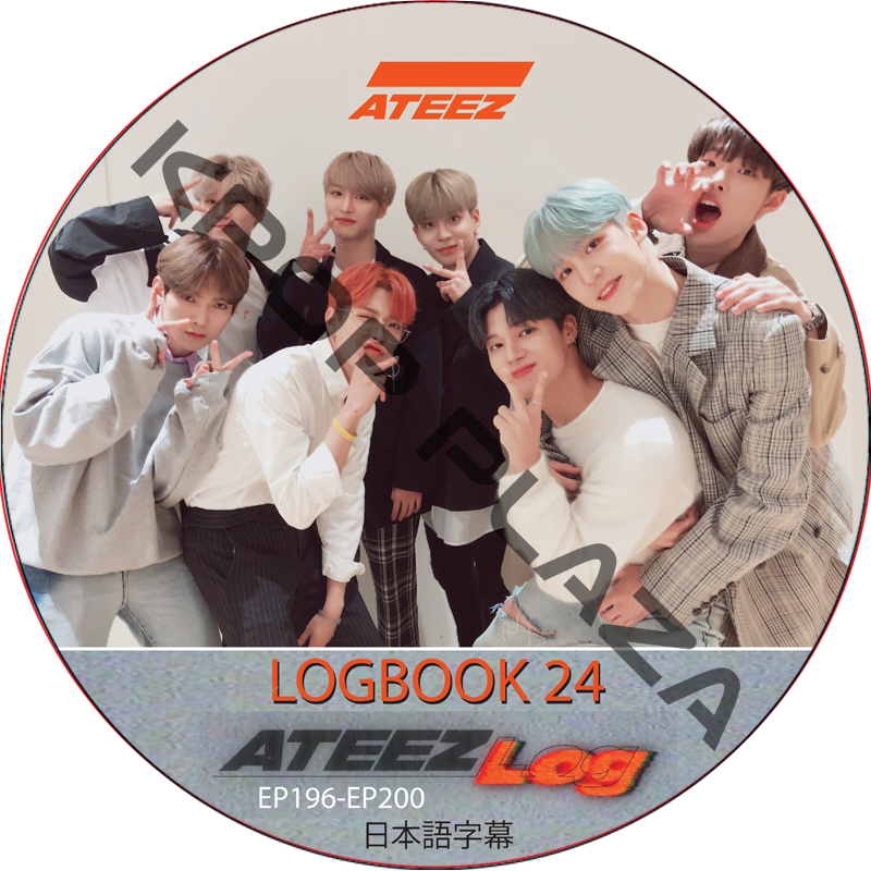 ATEEZ LOGBOOK24 (EP196-EP200) 日本語字幕 / ATEEZ [K-POP DVD]の画像