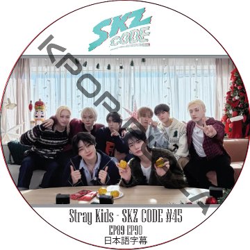 STRAY KIDS SKZ CODE #45 (EP89-EP90) 日本語字幕 / ストレイキッズ [K-POP DVD]の画像