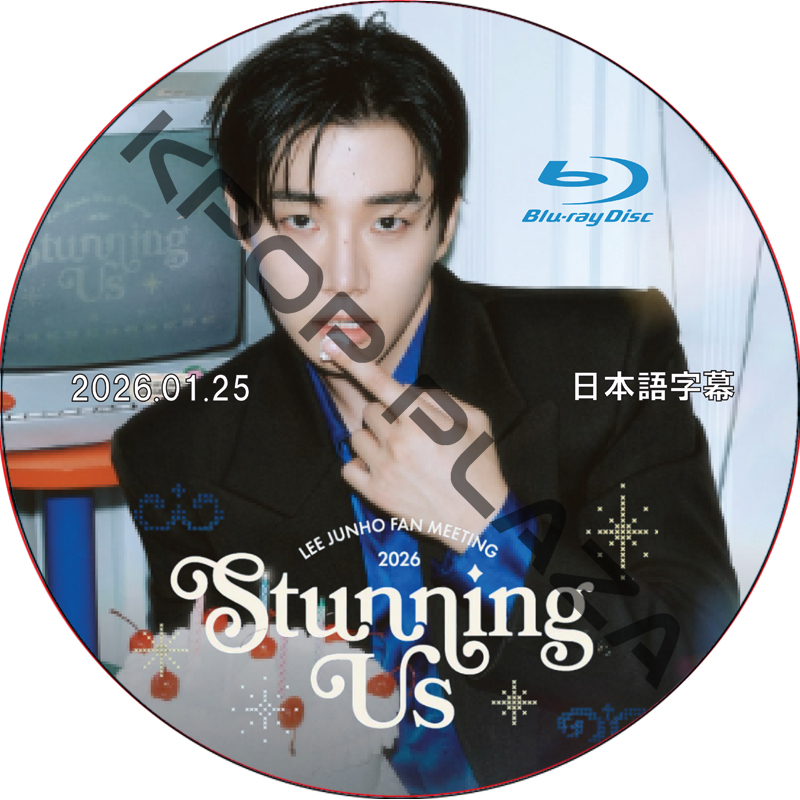 [Blu-ray] 2026 LEE JUNHO FAN MEETING [STUNNING US] (26.01.25) 日本語字幕 / ジュノ ツーピーエム 2PM DVD [K-POP DVD]の画像
