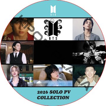 BTS 2026 SOLO PV COLLECTION VOL.12 / 防弾少年団 バンタン [K-POP DVD]の画像