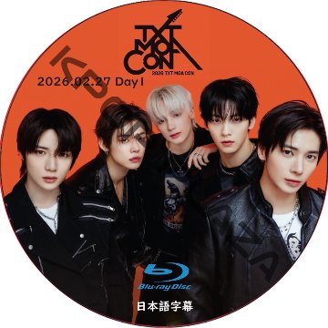 [Blu-ray] 2026 TXT MOA CON IN SEOUL Day1 (2026.02.27) 日本語字幕 / TOMORROW X TOGETHER TXT DVDの画像