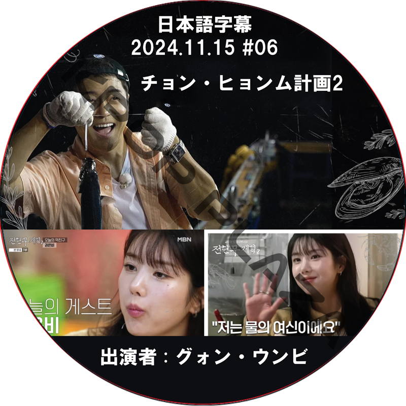 チョン・ヒョンム計画2 (2025.11.15 #06) 日本語字幕 / [出演者 : グォン・ウンビ] KWON EUN BI[K-POP DVD]の画像