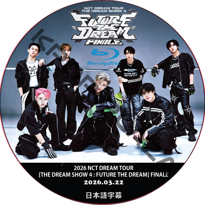 [Blu-ray] 2026 NCT DREAM TOUR [THE DREAM SHOW 4 : FUTURE THE DREAM] FINALE (26.03.22) 日本語字幕の画像