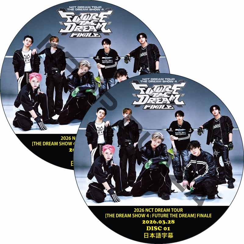 2026 NCT DREAM TOUR [THE DREAM SHOW 4 : FUTURE THE DREAM] FINALE (26.03.28 #2枚セット) 日本語字幕の画像