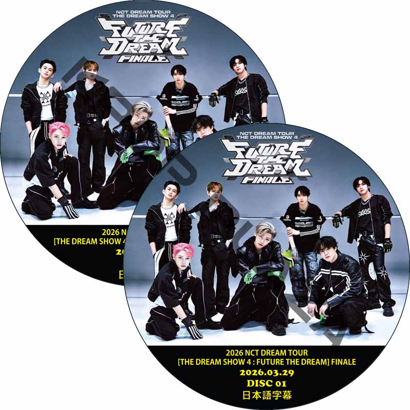 2026 NCT DREAM TOUR [THE DREAM SHOW 4 : FUTURE THE DREAM] FINALE (26.03.29 #2枚セット) 日本語字幕の画像