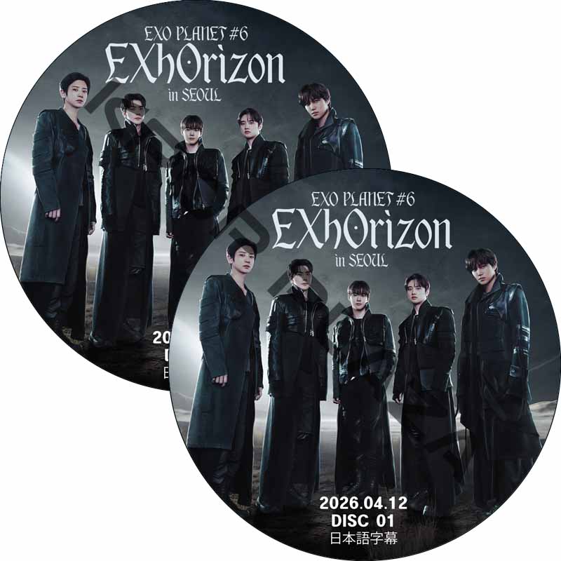 EXO PLANET #6 - EXhOrizon in SEOUL (2026.04.12 #2枚セット) 日本語字幕  / エクソ [K-POP DVD]の画像
