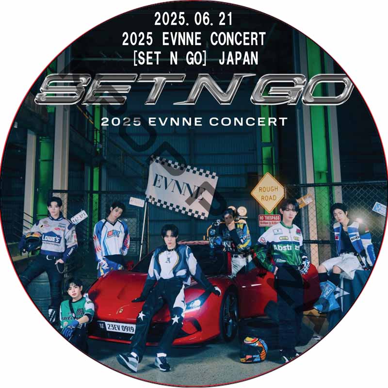 2025 EVNNE CONCERT [SET N GO] JAPAN (2025.06.21) 日本語音声 / [K-POP DVD]の画像