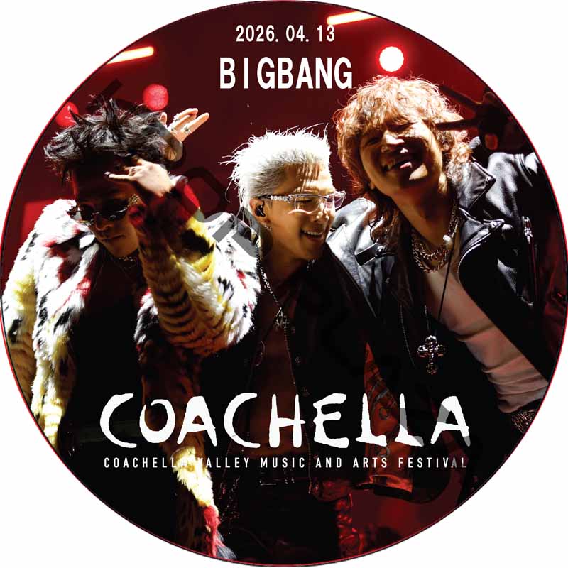 BIGBANG Coachella 2026 (2026.04.13) 日本語字幕なし / [出演者 : BIGBANG] [K-POP DVD]の画像