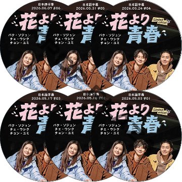 花より青春 LIMITED EDITION編 (EP01-EP06 完結 #6枚セット) 日本語字幕 / [出演者 : パク・ソジュン, チェ・ウシク, チョン・ユミ] [K-POP DVD]の画像