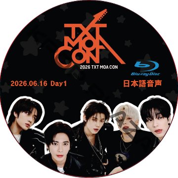 [Blu-ray] 2026 TXT MOA CON IN JAPAN Day1 [FUKUOKA MARINE MESSE] (2026.06.16) 日本語音声の画像