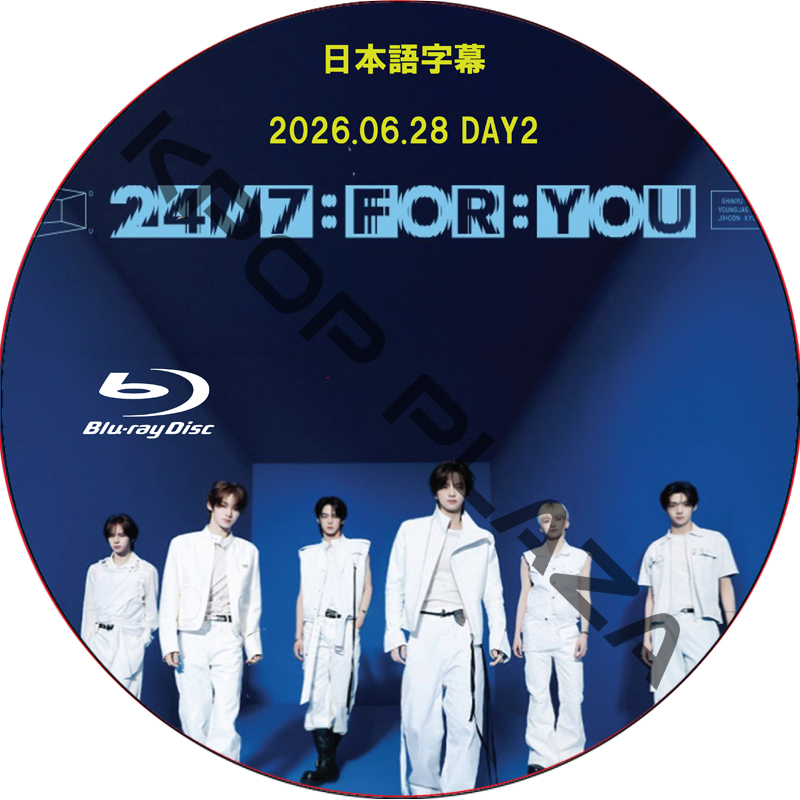 [Blu-ray] 2026 TWS TOUR '24/7:FOR:YOU' IN SEOUL Day2 (2026.06.28) 日本語字幕 / [K-POP DVD] の画像