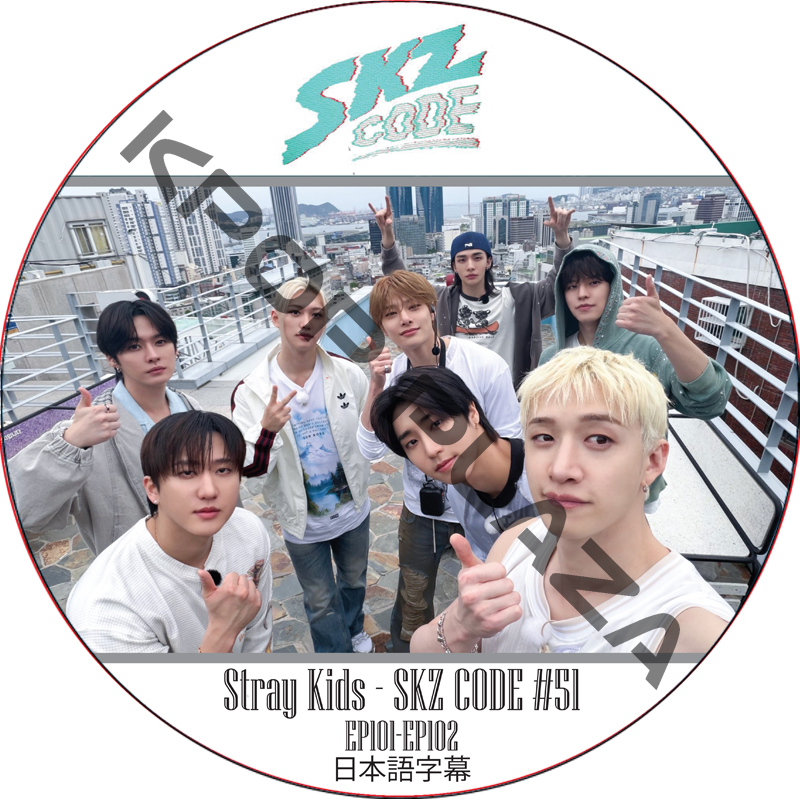 STRAY KIDS SKZ CODE #51 (EP101-EP102) 日本語字幕 / ストレイキッズ [K-POP DVD]の画像