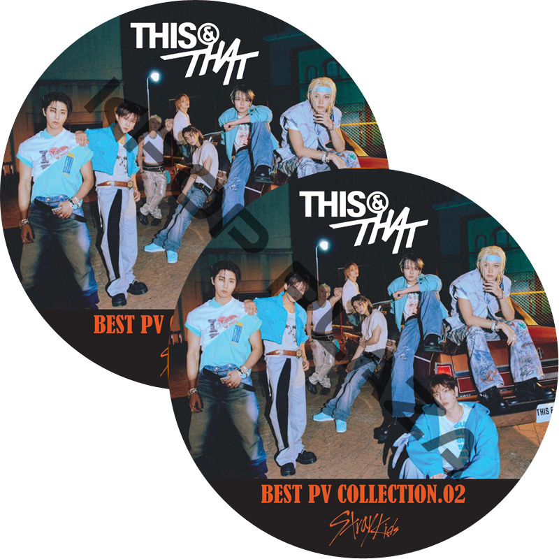 STRAY KIDS BEST PV COLLECTION (This & That) (2枚セット) / ストレイキッズ SKZ DVD [K-POP DVD]の画像
