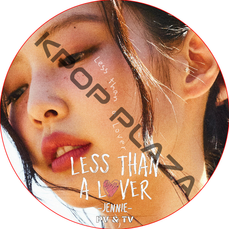 BLACKPINK JENNIE PV & TV COLLECTION (Less than a Lover) / ブラックピンク ジェニー [K-POP DVD]の画像