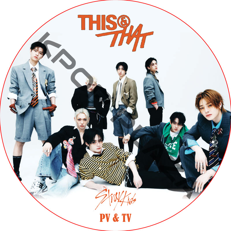 STRAY KIDS PV & TV COLLECTION (This & That) / ストレイキッズ SKZ DVD [K-POP DVD]の画像