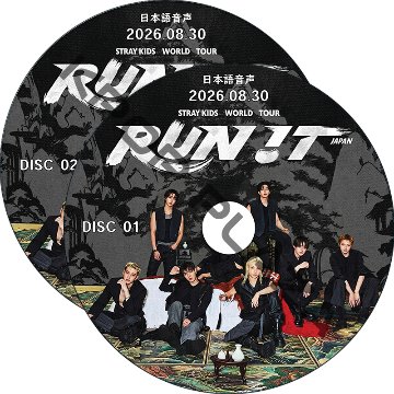 Stray Kids World Tour [RUN IT JAPAN] (26.08.30 #2枚セット) 日本語音声 / ストレイキッズ スキズ [K-POP DVD]の画像