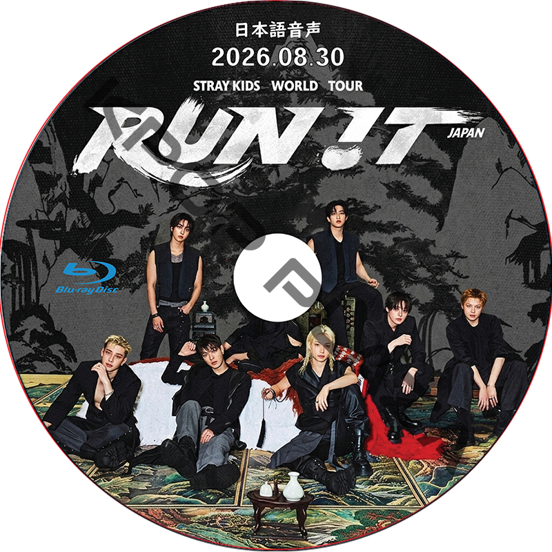 [Blu-ray] Stray Kids World Tour [RUN IT JAPAN] (26.08.30) 日本語音声 / ストレイキッズ スキズ [K-POP DVD]の画像