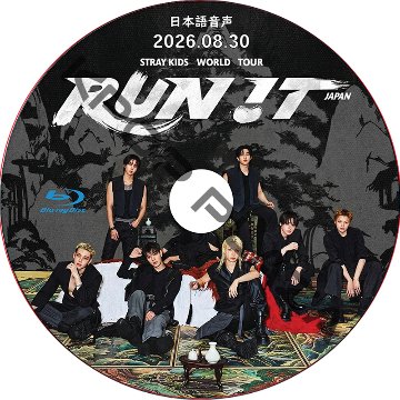[Blu-ray] Stray Kids World Tour [RUN IT JAPAN] (26.08.30) 日本語音声 / ストレイキッズ スキズ [K-POP DVD]の画像