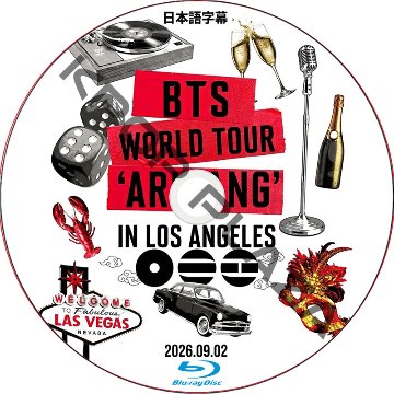 [Blu-ray] BTS WORLD TOUR ‘ARIRANG’ IN LOS ANGELES Day1 (2026.09.02) 日本語字幕 / 防弾少年団 BTS [K-POP DVD]の画像