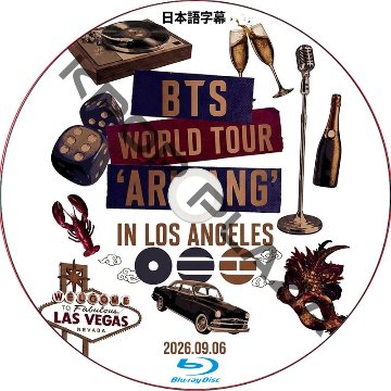[Blu-ray] BTS WORLD TOUR ‘ARIRANG’ IN LOS ANGELES Day3 (2026.09.06) 日本語字幕 / 防弾少年団 BTS [K-POP DVD]の画像