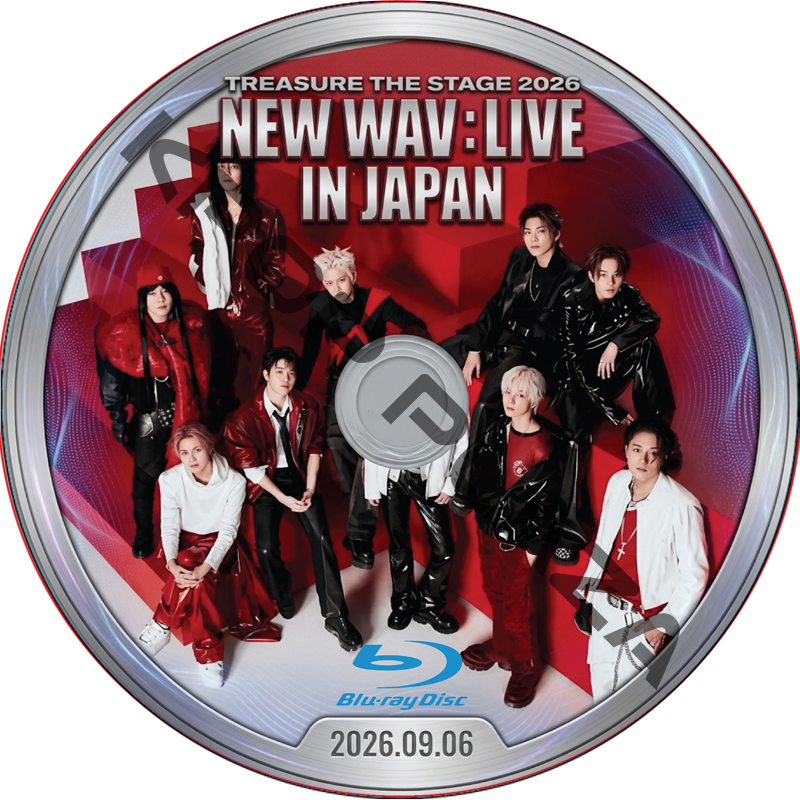 [Blu-ray] TREASURE THE STAGE 2026 NEW WAV LIVE IN JAPAN (2026.09.06) 日本語音声  [K-POP DVD]の画像