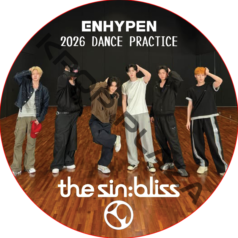 ENHYPEN 2026 DANCE PRACTICE (THE SIN BLISS) / ENHYPEN DVD [K-POP DVD]の画像