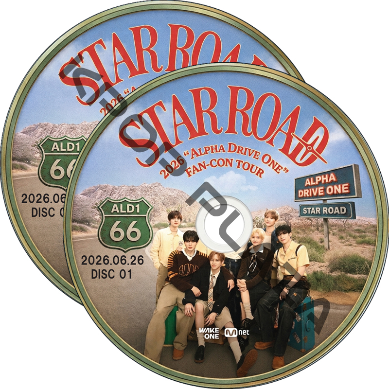 2026 ALD1 FAN-CON TOUR [STAR ROAD] YOKOHAMA (26.06.26 #2枚セット) 日本語音声 / [K-POP DVD]の画像