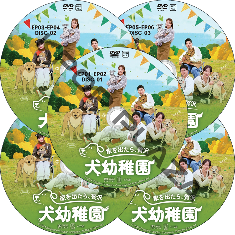 家を出たら、贅沢 ~犬幼稚園~ (EP01-EP10 完結 #5枚セット) 日本語字幕 / [出演者 : チョン・ヒョンム、カン・ソラ、チョ・ハンソン、パク・ソニョン、レイ（IVE）]の画像