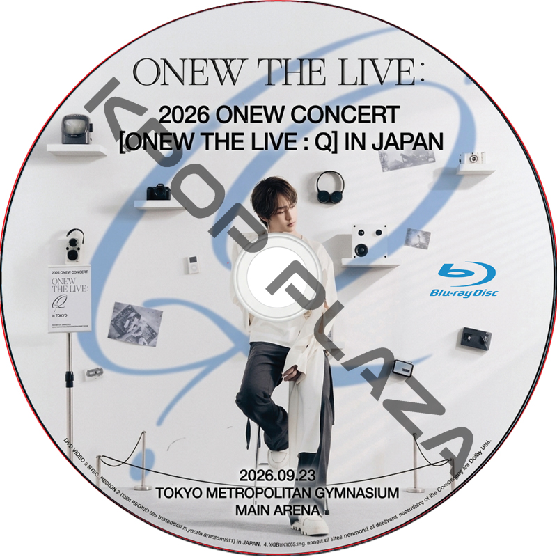 [Blu-ray] 2026 ONEW CONCERT [ONEW THE LIVE : Q] IN JAPAN (2026.09.23) 日本語音声 / シャイニー shinee dvd オニューの画像