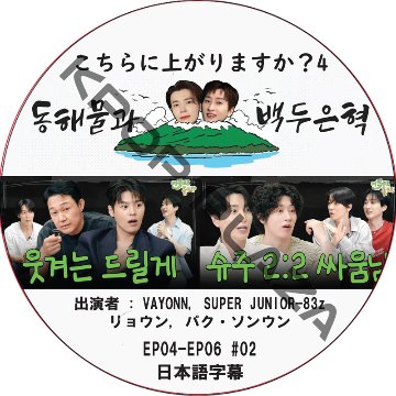 こちらに上がりますか?4 (EP04-EP06 #02) 日本語字幕 / [出演者 : VAYONN, SUPER JUNIOR-83z, リョウン]  [MC : ドンヘ, ウニョク (SJ)]の画像