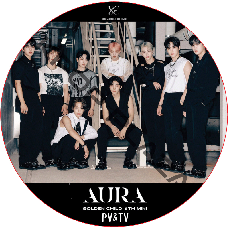 Golden Child PV & TV COLLECTION (AURA) / ゴールデンチャイルド Golden Child dvd [K-POP DVD]の画像