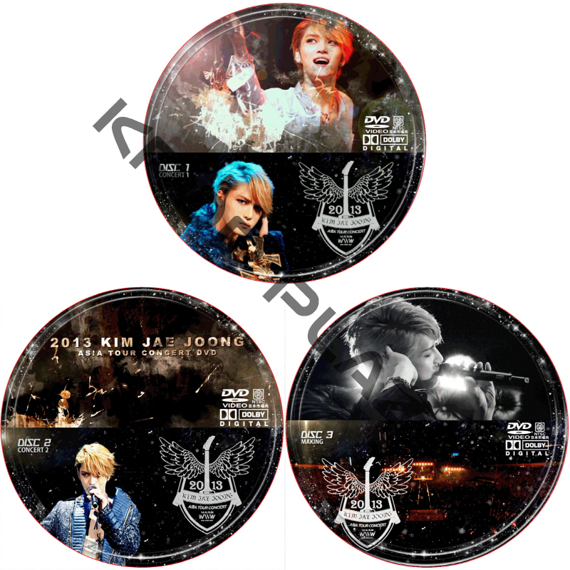 JYJ ジェジュン 2013 KIM JAE JOONG WWW IN JAPAN ASIA TOUR CONCERT (3枚セット)  [K-POP DVD]の画像