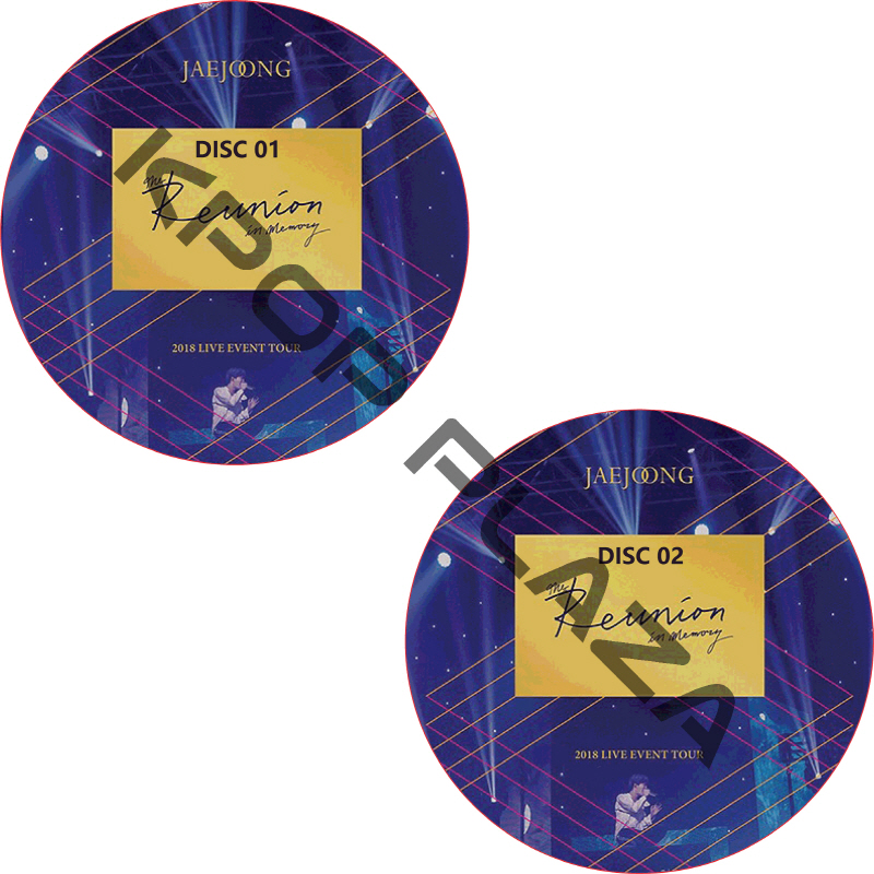 JYJ ジェジュン The Reunion in memory  (2枚セット) / ジェーワイジェー KIMJAEJOONG [K-POP DVD]の画像