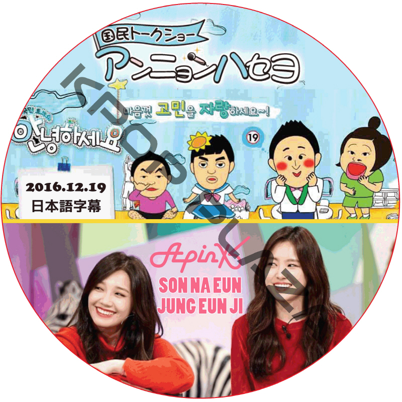 APINK ナウン ウンジ アンニョンハセヨ (2016.12.19) 日本語字幕 / エーピンク こんにちは [K-POP DVD]の画像