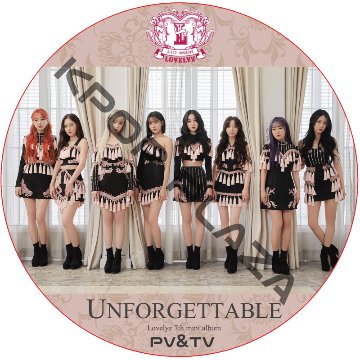 LOVELYZ Unforgettable PV & TV COLLECTION / ラブリーズ [K-POP DVD]の画像