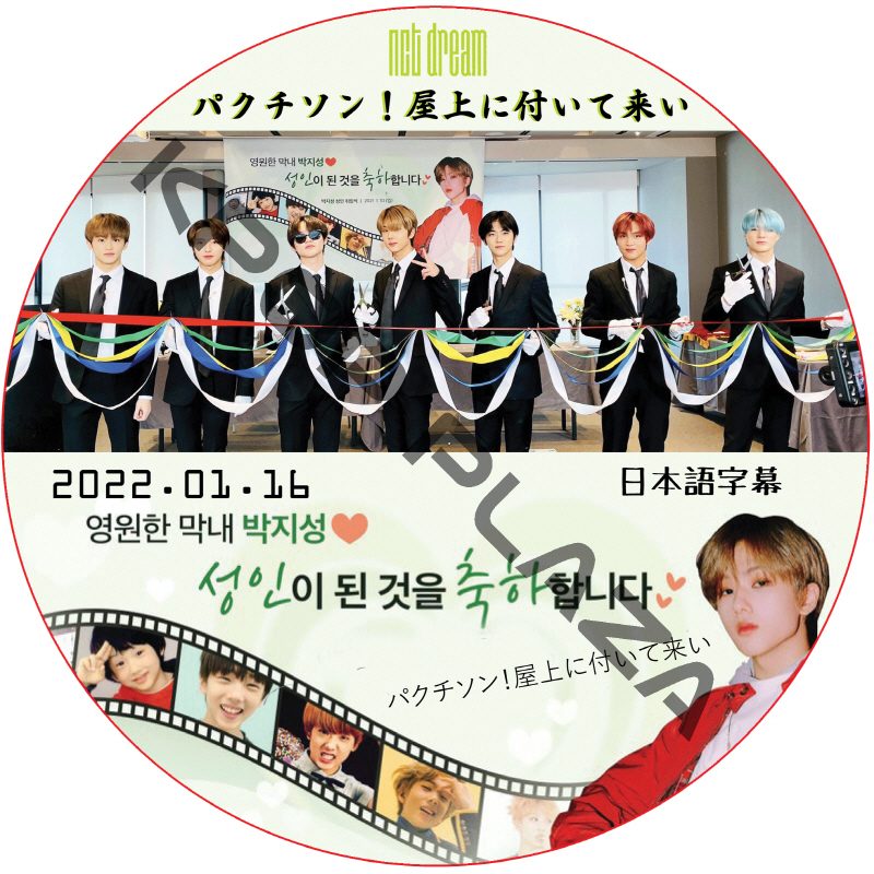 NCT DREAM パクチソン! 屋上に付いて来い (2022.01.16) チソンの成人式パーティー 日本語字幕 / NCT127 NCT DREAM [K-POP DVD]の画像
