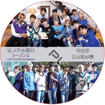 SVT セブチの休日 シーズン2 (完全版) 日本語字幕 / SEVENTEEN [K-POP DVD]の画像