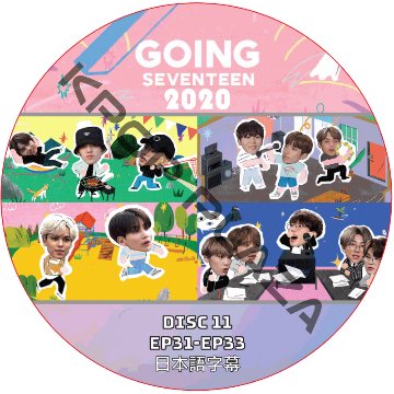 SVT GOING SEVENTEEN 2020 (EP31-EP33 #11) 日本語字幕 / SEVENTEEN [K-POP DVD]画像