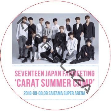 SEVENTEEN 2018 JAPAN FANMEETING CARAT SUMMER CAMP / SVT [K-POP DVD]の画像