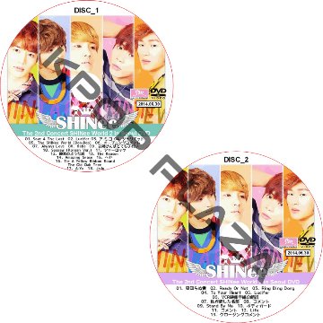 SHINee 2ND CONCERT IN SEOUL SHINee WORLD (2枚セット) 日本語字幕 / シャイニー [K-POP DVD]の画像