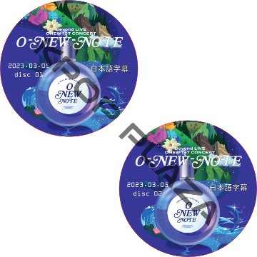 SHINee ONEW 1st CONCERT "O-NEW-NOTE" (2023.03.05 #2枚セット) 日本語字幕 / シャイニー shinee dvd [K-POP DVD]の画像